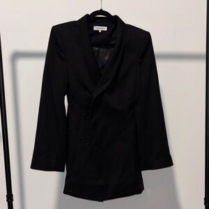 WeWoreWhat Black Long Sleeve Dress